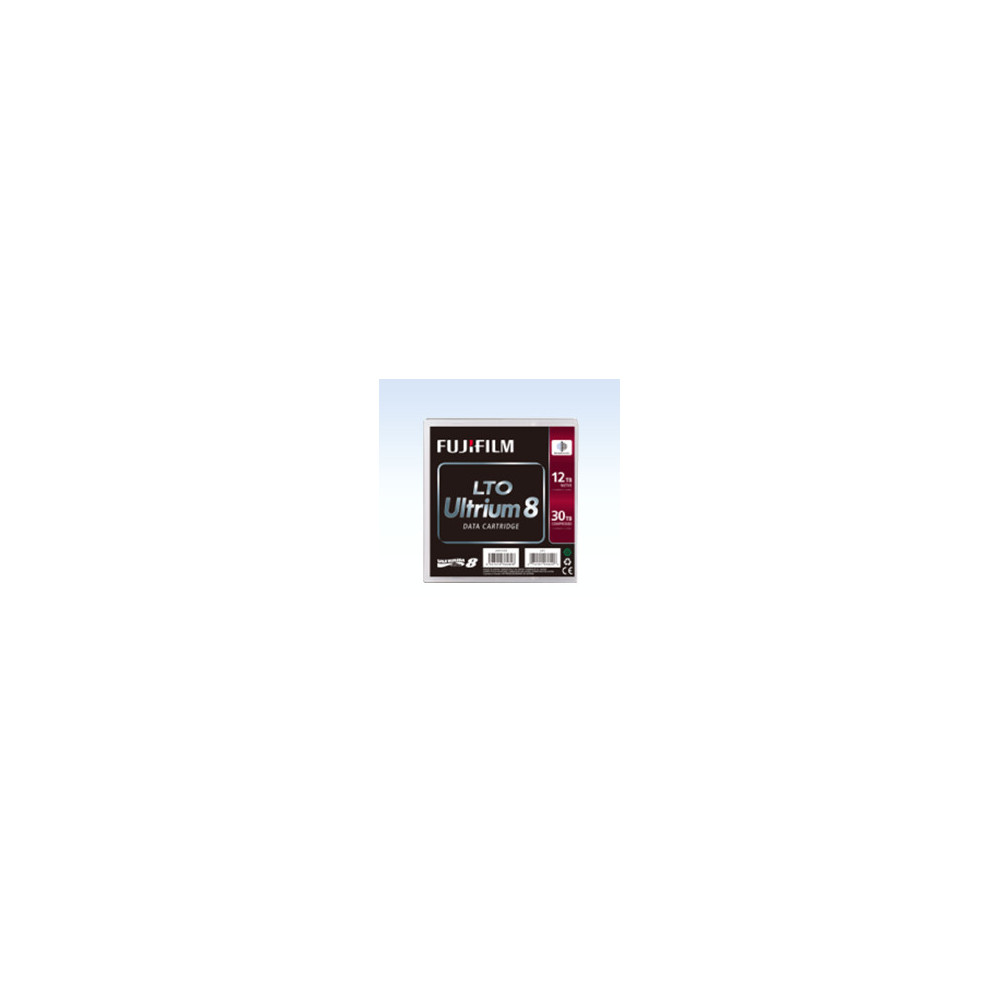 Fujifilm Cartridge Fuji LTO8 Ultrium 12TB 30TB Bande de données vierge 12 To LTO 1,26 cm Fujifilm Cartridge Fuji LTO8 Ultrium 12TB 30TB Bande de données vierge 12 To LTO 1,26 cm