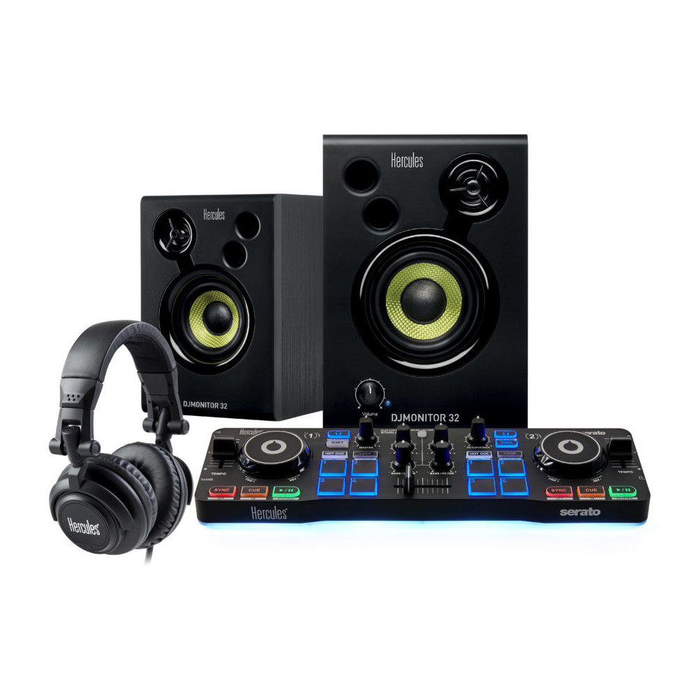 Hercules DJStarter Kit Noir Hercules DJStarter Kit Noir