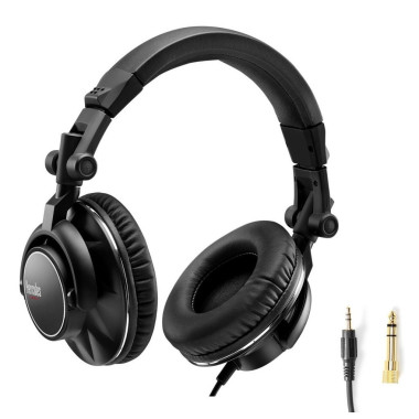 Hercules HDP DJ60 Écouteurs Avec fil Arceau Musique Noir