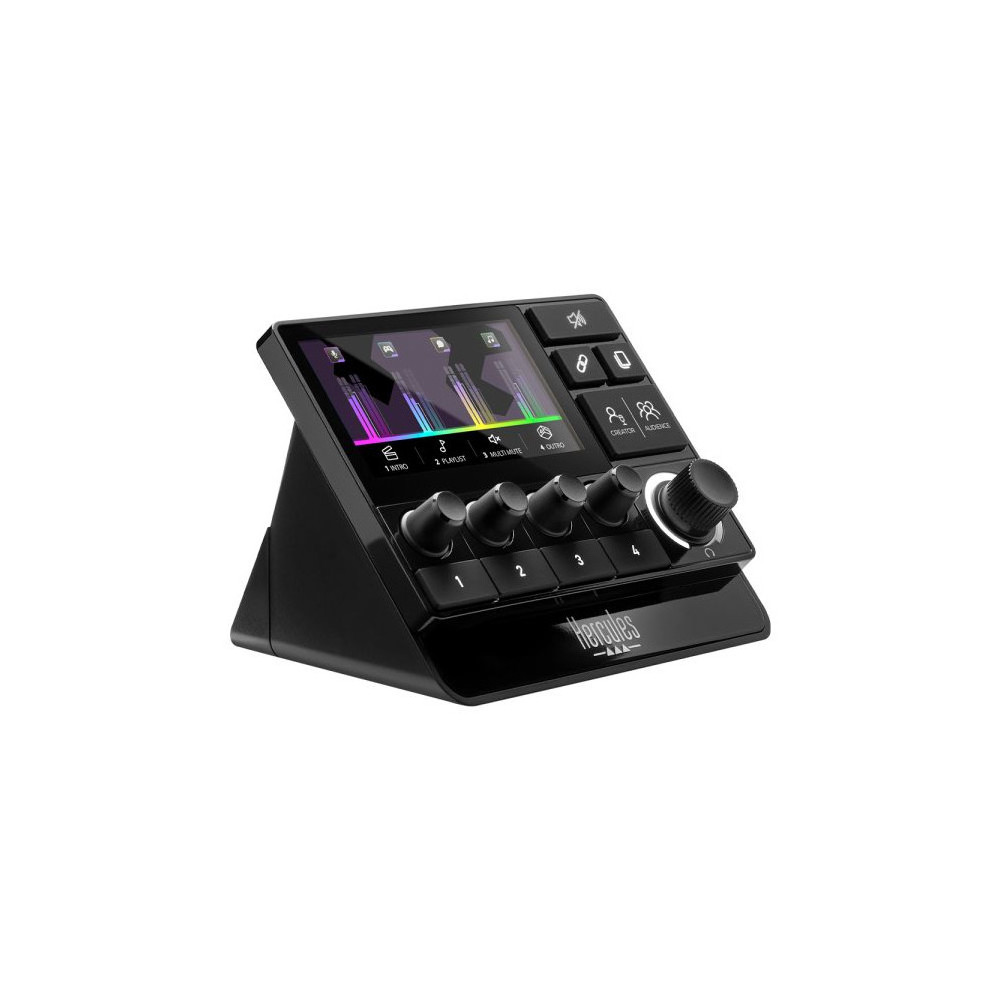 Hercules Stream 200 XLR Noir 9 boutons Hercules Stream 200 XLR Noir 9 boutons