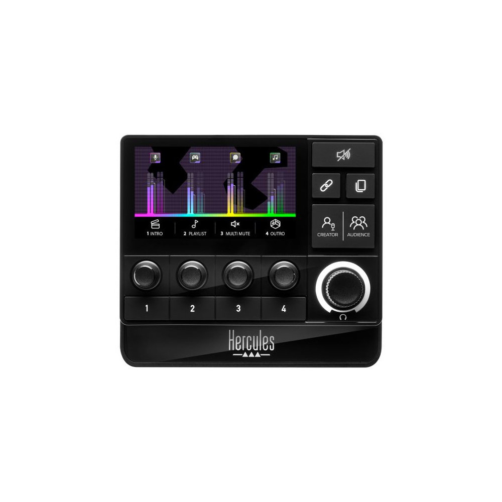 Hercules Stream 200 XLR Noir 9 boutons