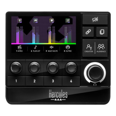Hercules Stream 200 XLR Noir 9 boutons