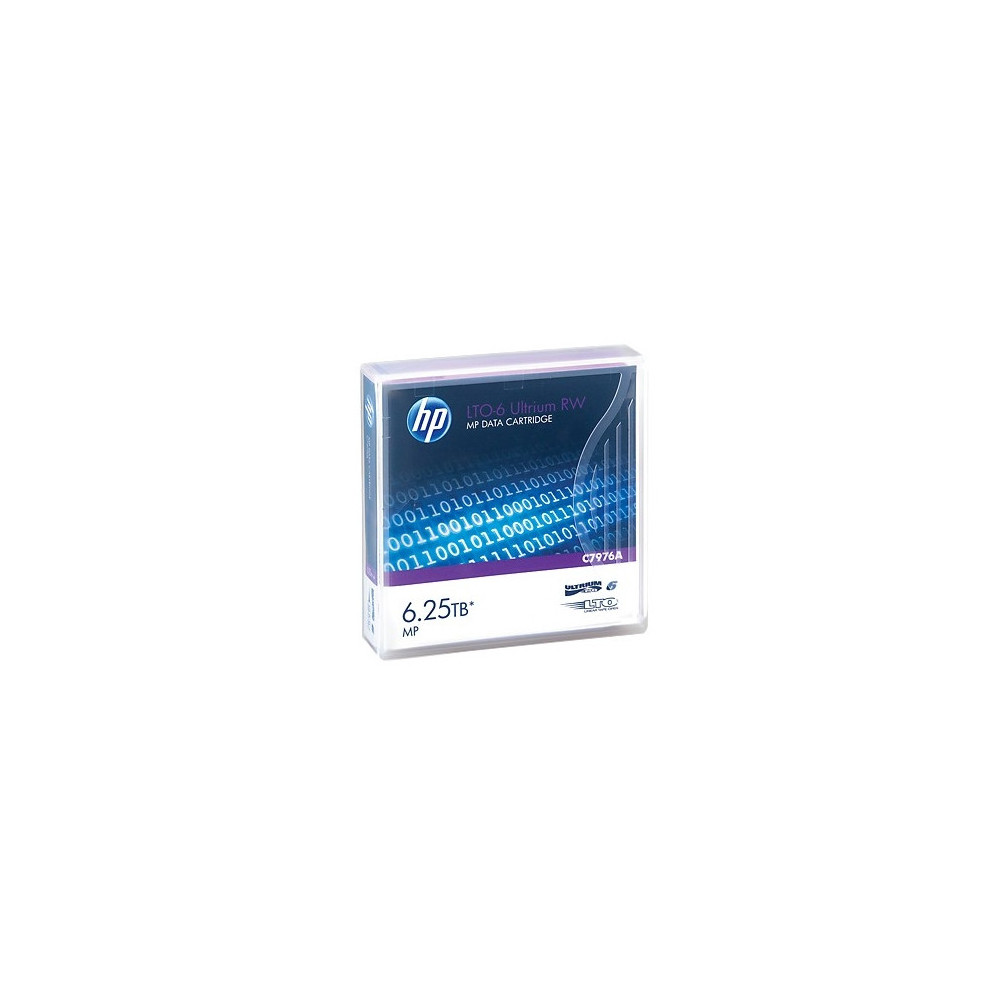 HPE LTO-6 Ultrium RW Bande de données vierge 6,25 To 1,26 cm