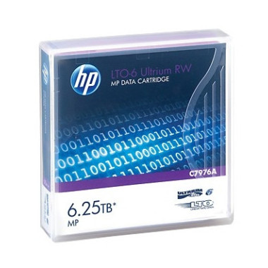 HPE LTO-6 Ultrium RW Bande de données vierge 6,25 To 1,26 cm