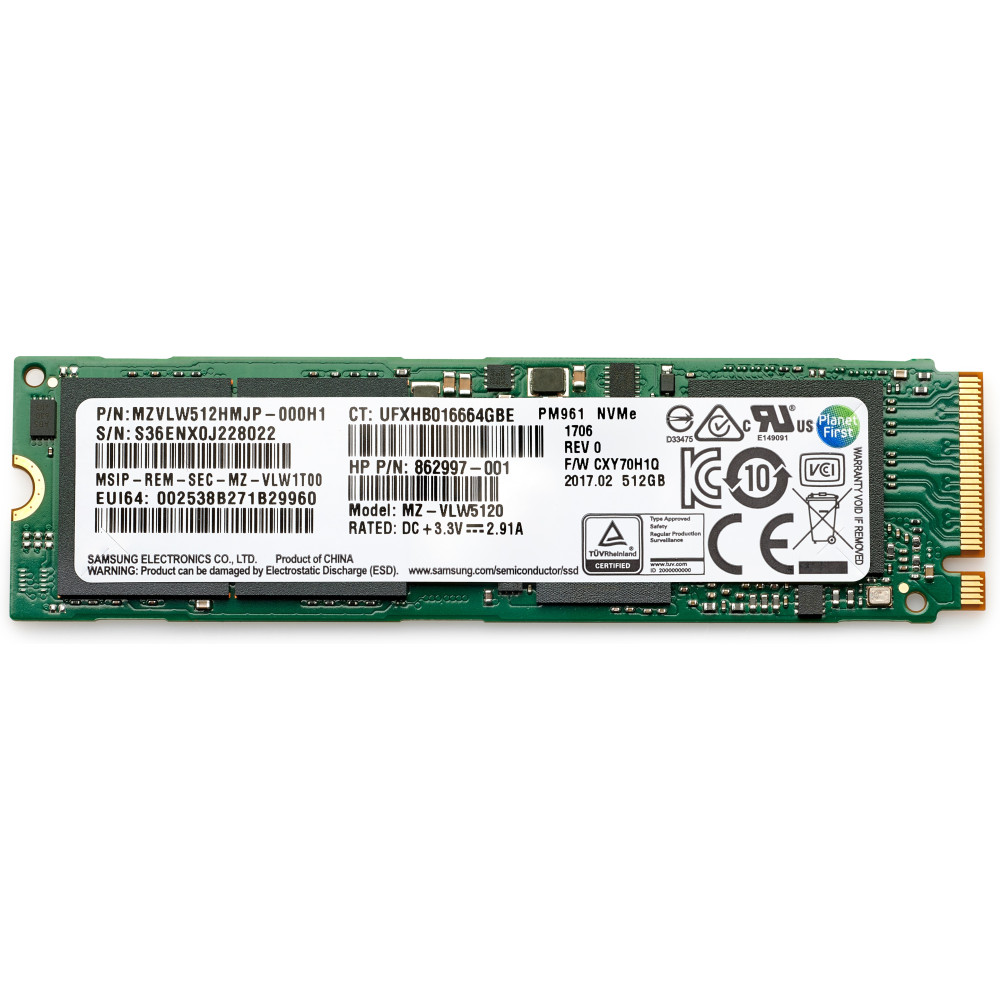HP 1TB PCIe 4x4 NVMe TLC SSD 1 To M.2 PCI Express 4.0 HP 1TB PCIe 4x4 NVMe TLC SSD 1 To M.2 PCI Express 4.0