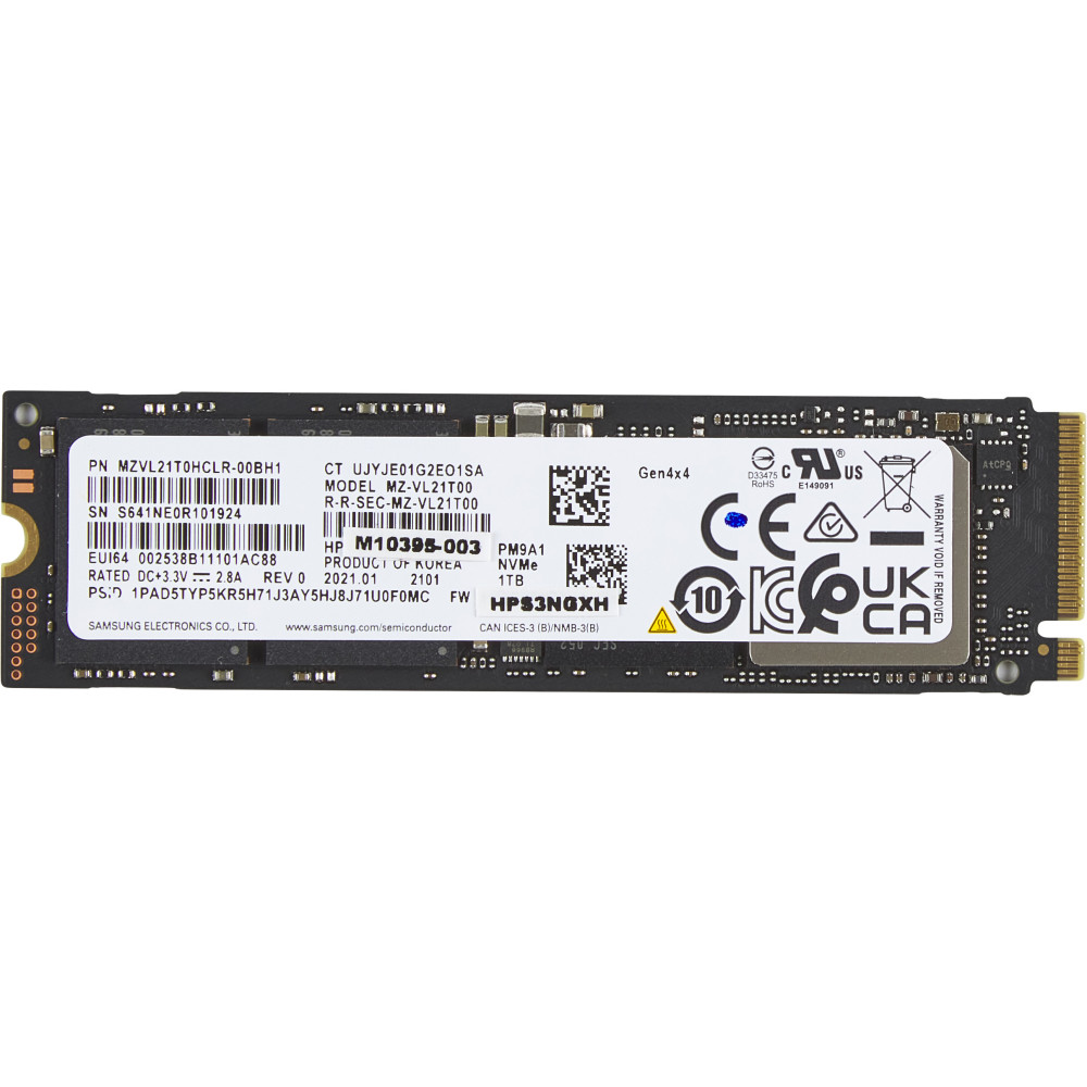 HP 1TB PCIe-4x4 NVMe M.2 SSD 1 To PCI Express 4.0 HP 1TB PCIe-4x4 NVMe M.2 SSD 1 To PCI Express 4.0