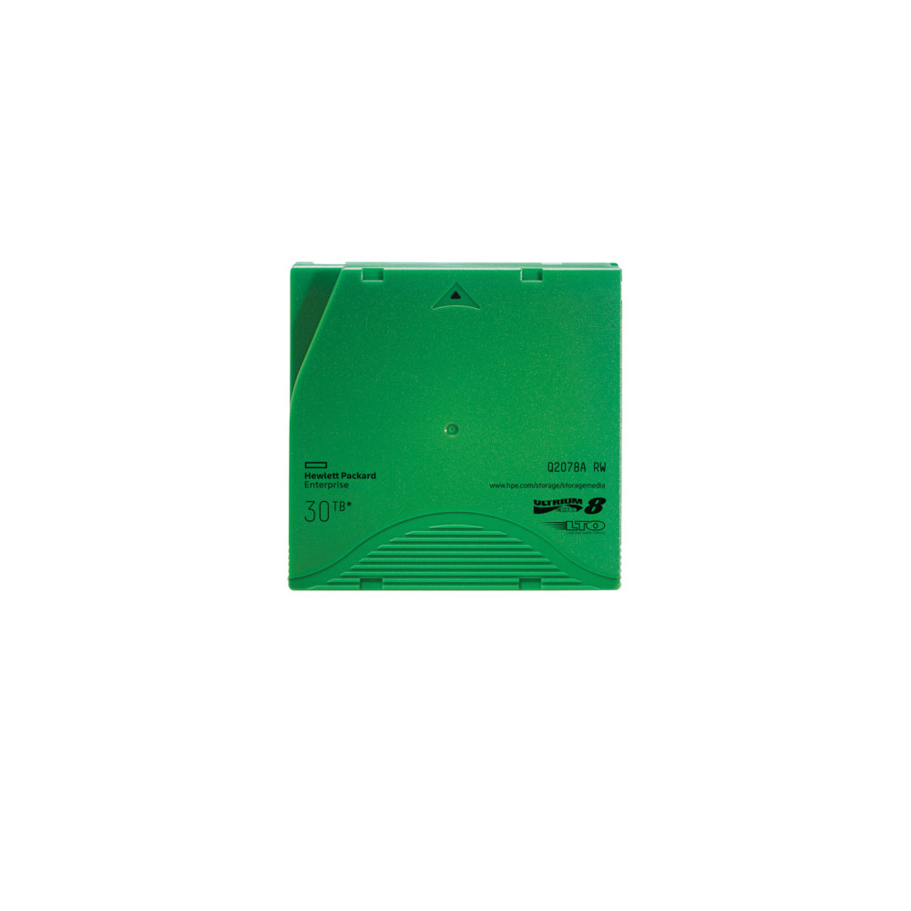 HPE LTO-8 Ultrium 30TB RW Data Cartridge Bande de données vierge 12 To 1,26 cm