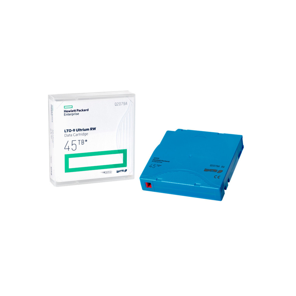 HPE Q2079A support de stockage de secours Bande de données vierge 45 To LTO 1,26 cm HPE Q2079A support de stockage de secours Bande de données vierge 45 To LTO 1,26 cm