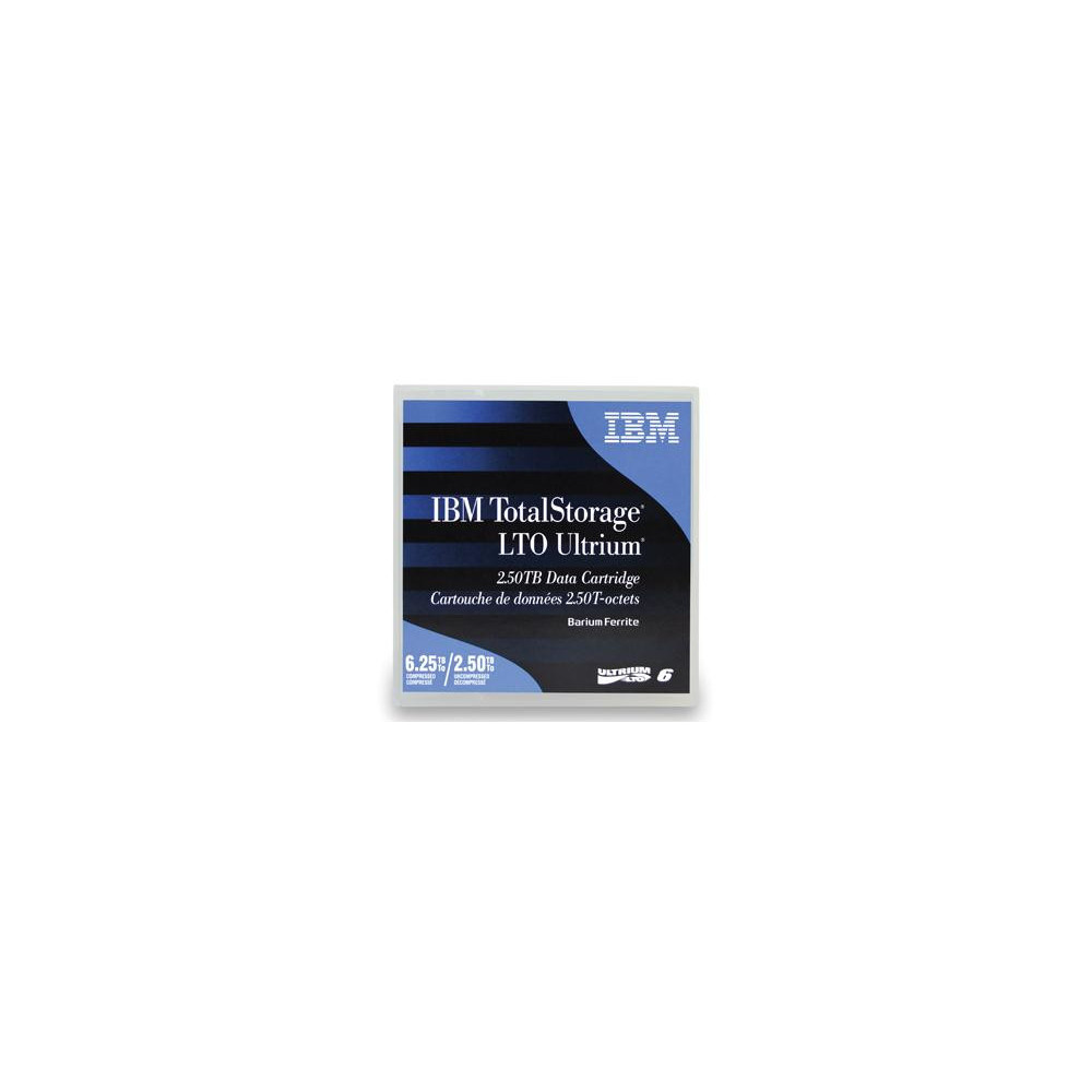 IBM LTO Ultrium 6 Bande de données vierge 2,5 To