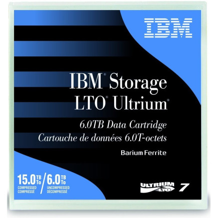 IBM LTO Ultrium 7 Data Cartridge Bande de données vierge 6 To