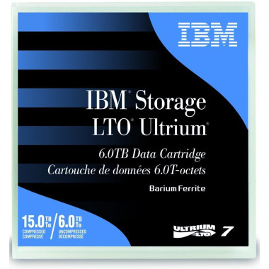 IBM LTO Ultrium 7 Data Cartridge Bande de données vierge 6 To