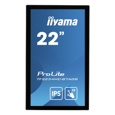 iiyama ProLite TF2234MC-B7AGB écran plat de PC 54,6 cm (21.5") 1920 x 1080 pixels Full HD LED Écran tactile Multi-utilisateur