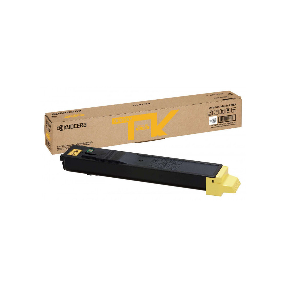 KYOCERA TK-8115Y Cartouche de toner 1 pièce(s) Original Jaune KYOCERA TK-8115Y Cartouche de toner 1 pièce(s) Original Jaune