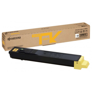 KYOCERA TK-8115Y Cartouche de toner 1 pièce(s) Original Jaune