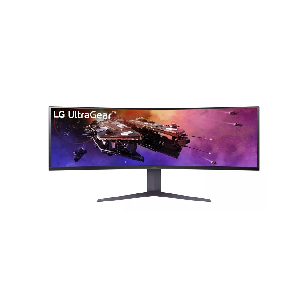 LG UltraGear LED display 113 cm (44.5") 5120 x 1440 pixels Wide Quad HD LCD Noir LG UltraGear LED display 113 cm (44.5") 5120 x 1440 pixels Wide Quad HD LCD Noir