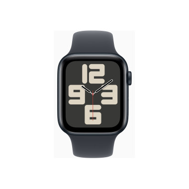Apple Watch SE (GPS + Cellular) - 2e g n ration - 44 mm - aluminium minuit - montre intelligente avec bande sport - fluoro la