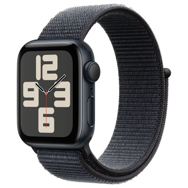 Apple Watch SE (GPS) - 2e g n ration - 40 mm - aluminium minuit - montre intelligente avec boucle sport - deux couches de mat