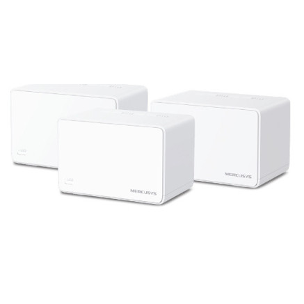 Mercusys Halo H80X (3-pack) Bi-bande (2,4 GHz   5 GHz) Wi-Fi 6 (802.11ax) Blanc Interne
