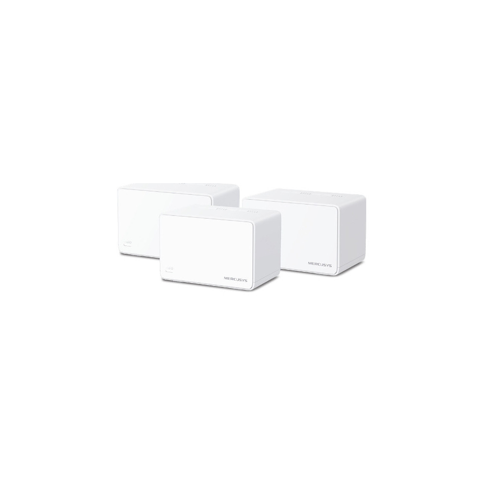 Mercusys Halo H80X (3-pack) Bi-bande (2,4 GHz   5 GHz) Wi-Fi 6 (802.11ax) Blanc Interne
