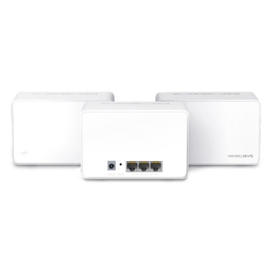 Mercusys Halo H80X (3-pack) Bi-bande (2,4 GHz   5 GHz) Wi-Fi 6 (802.11ax) Blanc Interne
