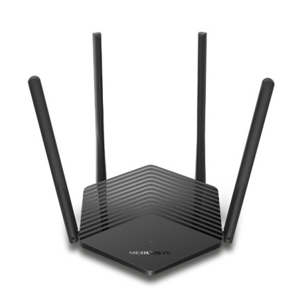 Mercusys MR60X routeur sans fil Gigabit Ethernet Bi-bande (2,4 GHz   5 GHz) Noir