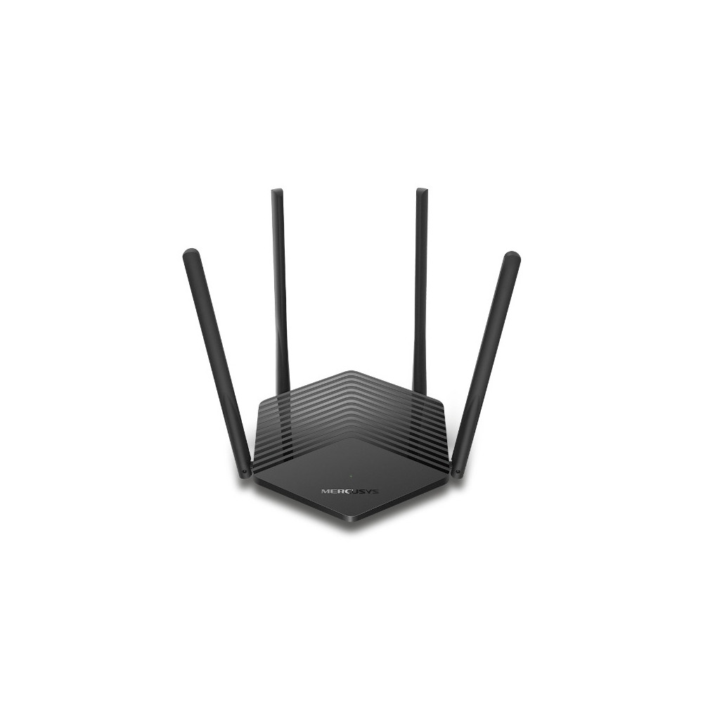 Mercusys MR60X routeur sans fil Gigabit Ethernet Bi-bande (2,4 GHz 5 GHz) Noir Mercusys MR60X routeur sans fil Gigabit Ethernet Bi-bande (2,4 GHz 5 GHz) Noir