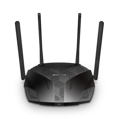 Mercusys MR80X routeur sans fil Gigabit Ethernet Bi-bande (2,4 GHz   5 GHz) Noir