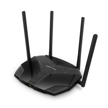 Mercusys MR80X routeur sans fil Gigabit Ethernet Bi-bande (2,4 GHz   5 GHz) Noir