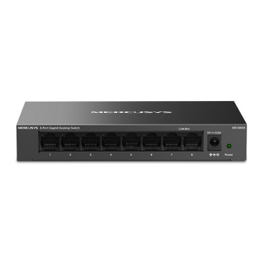 Mercusys MS108GS commutateur réseau Non-géré Gigabit Ethernet (10 100 1000) Noir