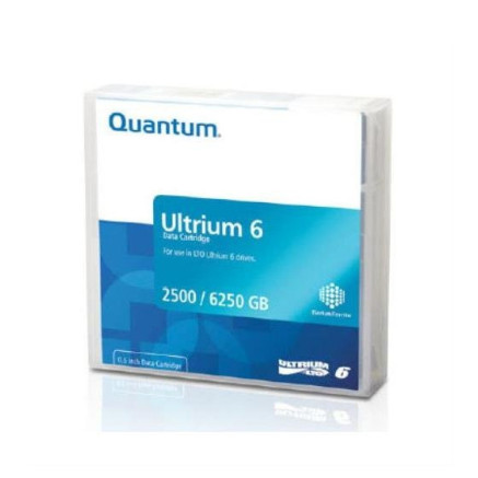 Quantum MR-L6MQN-01 support de stockage de secours Bande de données vierge 2,5 To LTO 1,26 cm