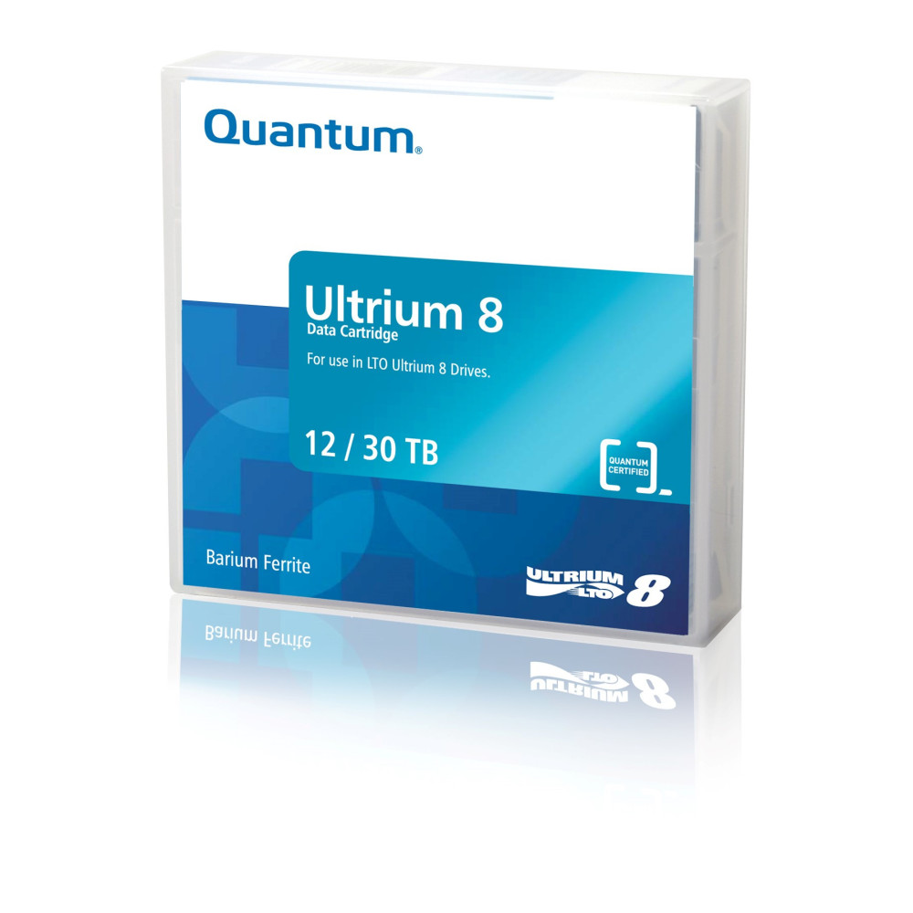 Quantum MR-L8MQN-01 support de stockage de secours Bande de données vierge 12 To LTO 1,26 cm Quantum MR-L8MQN-01 support de stockage de secours Bande de données vierge 12 To LTO 1,26 cm