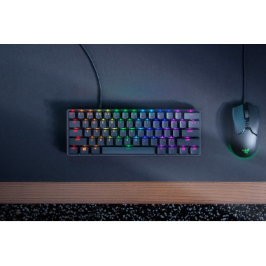 Razer Huntsman Mini clavier Jouer USB Français Noir