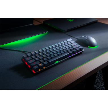 Razer Huntsman Mini clavier Jouer USB Français Noir