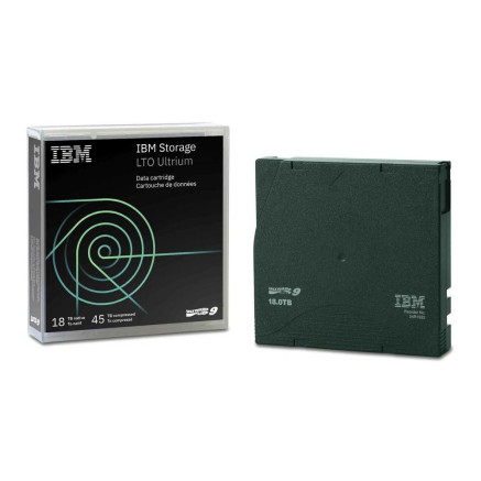 IBM 02XW568 Bande de données vierge 18 To LTO