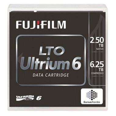 Fujifilm LTO Ultrium 6 tape Bande de données vierge 2,5 To 1,26 cm