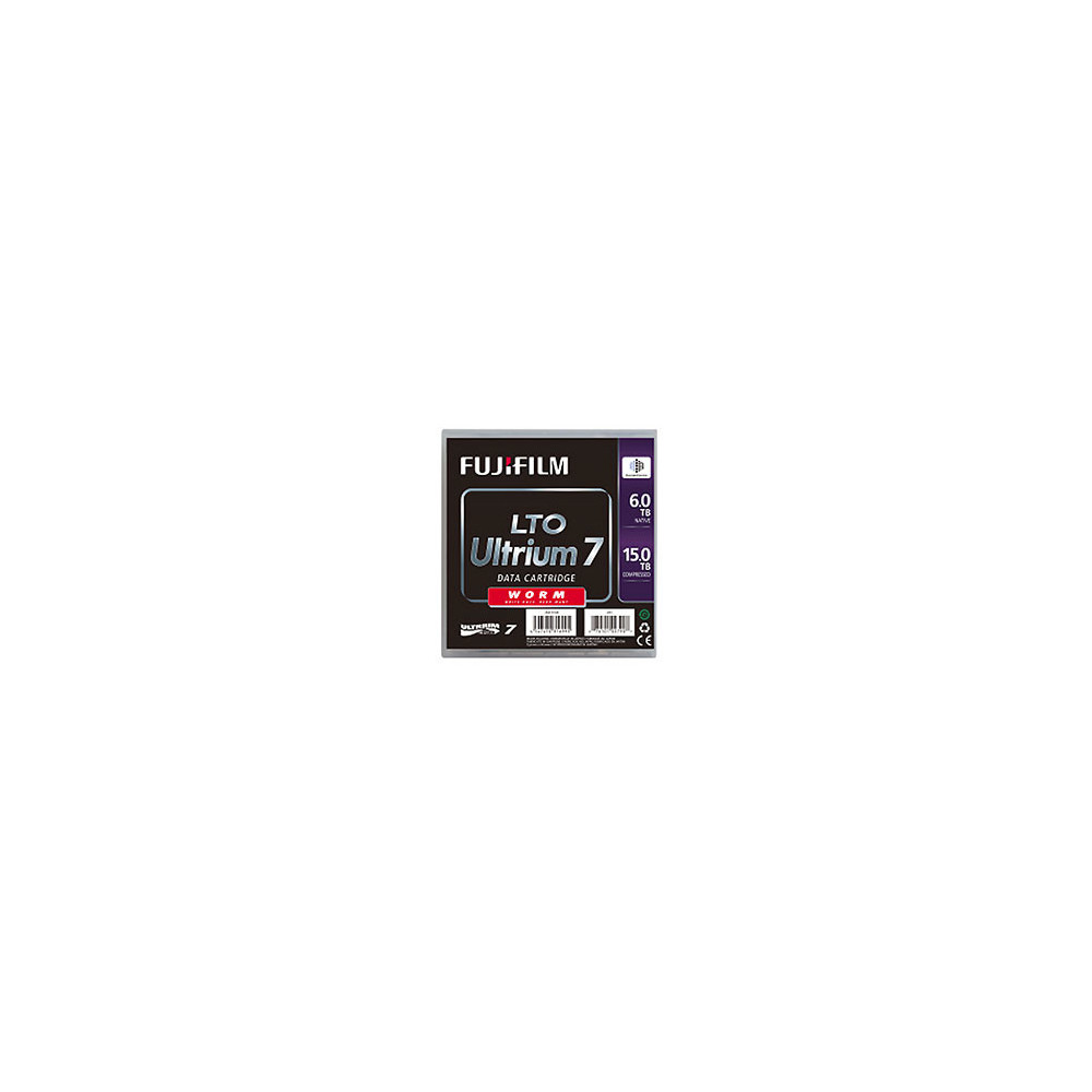 Fujifilm LTO Ultrium 7 WORM Bande de données vierge 6 To Fujifilm LTO Ultrium 7 WORM Bande de données vierge 6 To