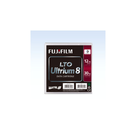 Fujifilm Cartridge Fuji LTO8 Ultrium 12TB 30TB Bande de données vierge 12 To LTO 1,26 cm