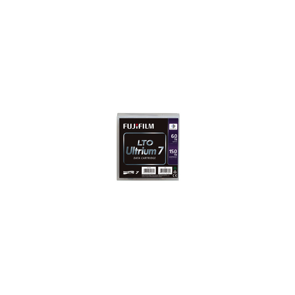 Fujifilm LTO Ultrium 7 Library pack Bande de données vierge 6 To 1,26 cm Fujifilm LTO Ultrium 7 Library pack Bande de données vierge 6 To 1,26 cm
