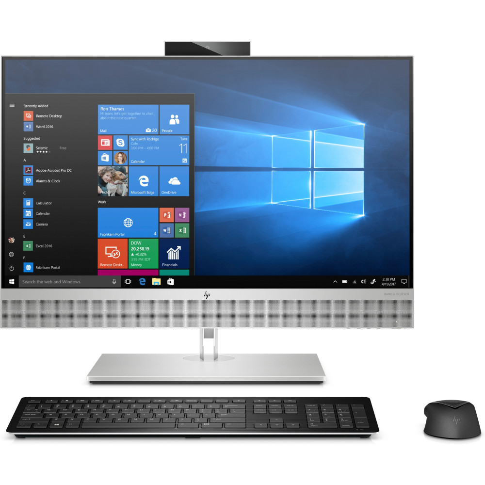 HP EliteOne 800 G6 27inch Intel® Core™ i7 i7-10700 68,6 cm (27") 2560 x 1440 pixels Écran tactile PC All-in-One 16 Go