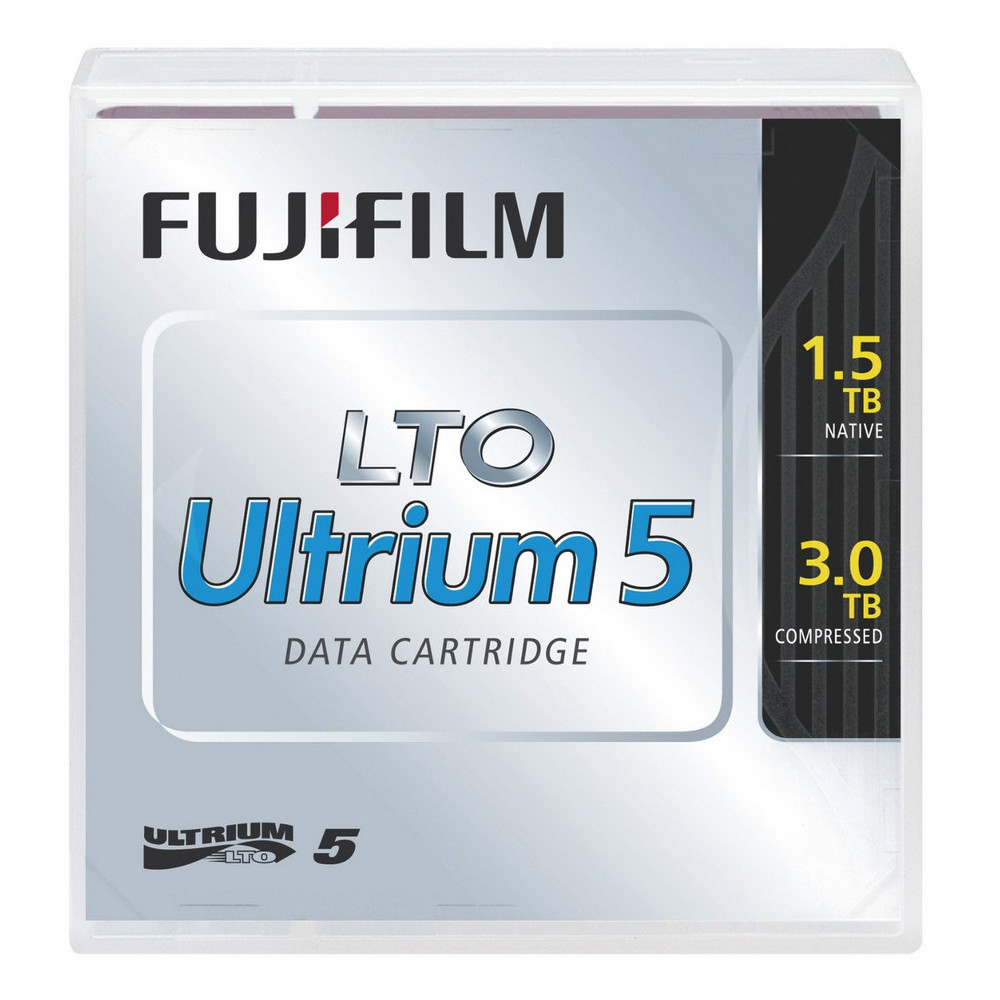 Fujifilm LTO Ultrium 5 Bande de données vierge 1,5 To 1,26 cm Fujifilm LTO Ultrium 5 Bande de données vierge 1,5 To 1,26 cm