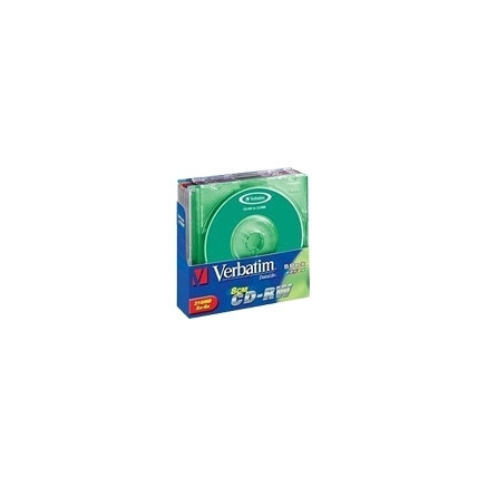Verbatim Mini CD-RW 210MB 2x-4x 8cm SC color 5pk 210 Mo 5 pièce(s)