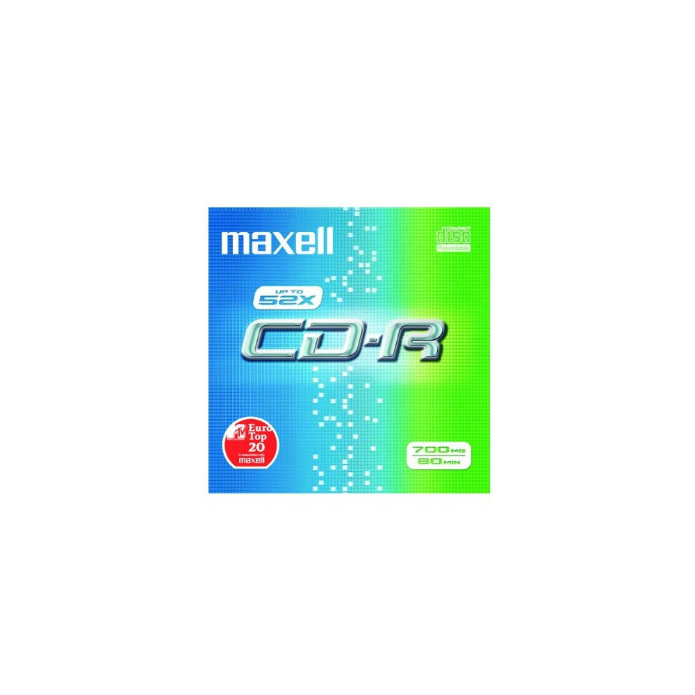 Maxell CD-R 80XL 52x 10 Pack 700 Mo 10 pièce(s) Maxell CD-R 80XL 52x 10 Pack 700 Mo 10 pièce(s)