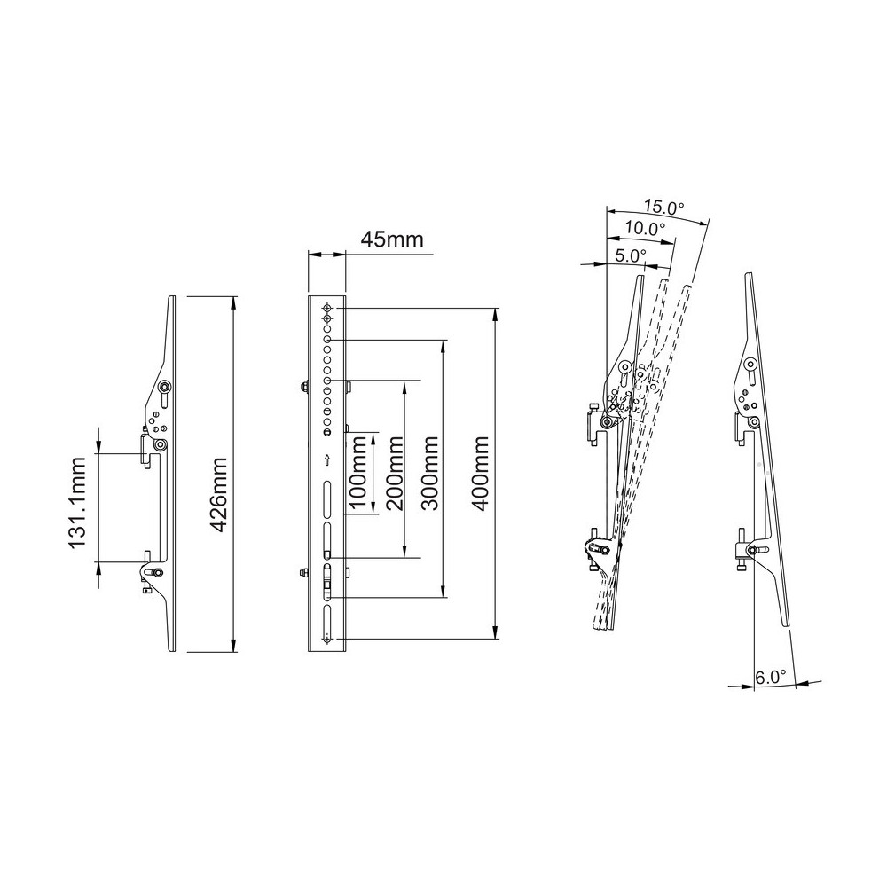 Multibrackets 3743 accessoire de montage de moniteurs