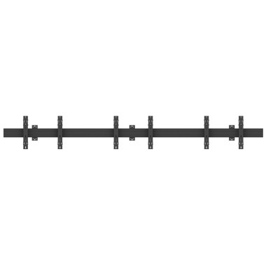 Multibrackets 4139 montage des affichages de messages 165,1 cm (65") Noir