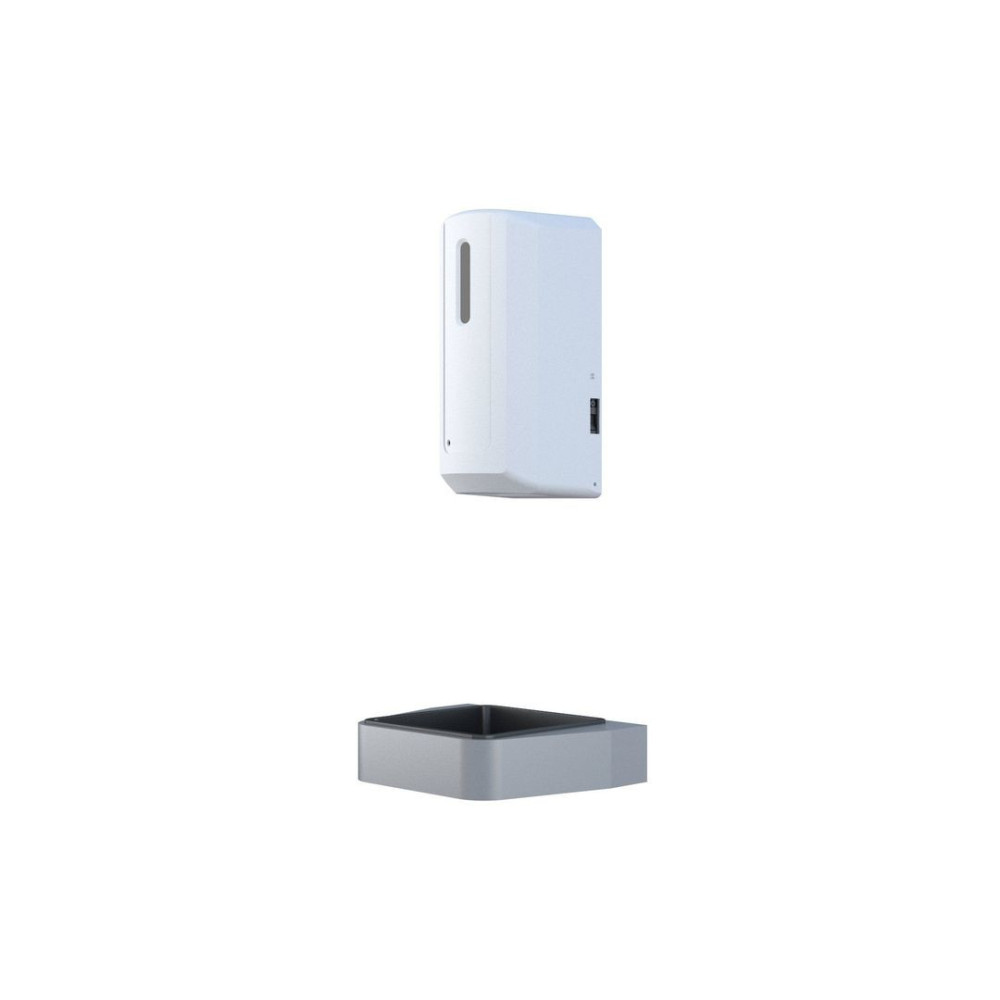 Multibrackets 9622 désinfectant automatique pour les mains Blanc Acrylonitrile-Butadiène-Styrène (ABS) 1 L