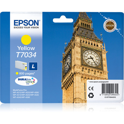 Epson Big Ben Encre Jaune L " " (800 p)