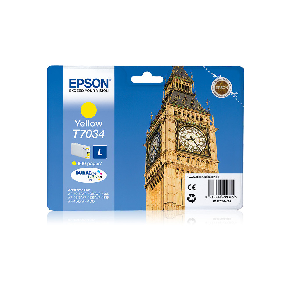 Epson Big Ben Encre Jaune L " " (800 p)