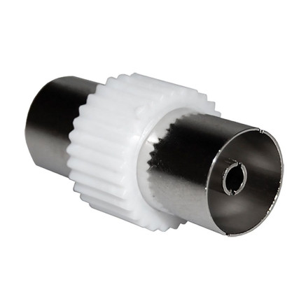 D2 Diffusion D2ADPCOAXF changeur de genre de câble Coaxial Argent