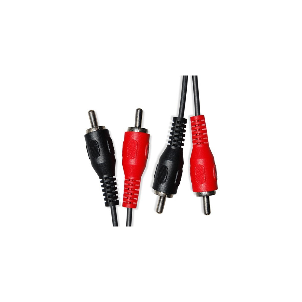 D2 Diffusion D2RCA500 câble video composite 5 m 2 x RCA 2x RCA Noir D2 Diffusion D2RCA500 câble video composite 5 m 2 x RCA 2x RCA Noir
