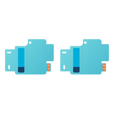 Samsung EF-UF731CTEGWW écran et protection arrière de téléphones portables Protection d'écran transparent 1 pièce(s)